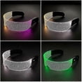 thumbnail image 2 of Futuristic LED Glasses Glow Adjustable Cyberpunk Glasses Multi-modes for Party, 2 of 5