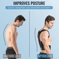 thumbnail image 3 of Back Brace Posture Corrector For Women Men, Back Brace For Lumbar Support Upright Breathable Back Straightener, 3 of 5