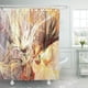 thumbnail image 1 of Cuadro abstracto dinámico brillante ABPHQTO Cortina de ducha de baño moderna 165x180 cm, 1 of 2
