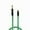 Green, variant on Coluber Cable - 1/4" TS Male to RCA Male - Pro 3-Pin Microphone Connector
