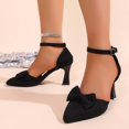 thumbnail image 5 of Jane Wardrobe Women’S Patent PU Mary Jane Pumps, Square Toe Ankle Strap Block Heel Dress Shoes, Comfortable Low Chunky Heel Casual Party Heels, 1 Pair, Sizes 35 Through 42, 5 of 7