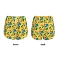 thumbnail image 3 of KLL Roosters And Sunflowers Pattern Shorts Women,Athletic Shorts High Waisted Running Shorts Pocket Sporty Short Gym Elastic Workout Shorts-X-Large, 3 of 7