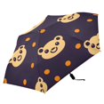 thumbnail image 3 of ALAZA Cute Bears Dots UPF 50+ Compact Folding Umbrella for Rain Travel Umbrella Packable, 3 of 8