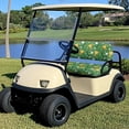 thumbnail image 4 of Pzuqiu 2 Pack Golf Cart Seat Covers Breathable Easy to Install, Compatible with Outdoor Outdoor Sports Golf Cart Seat Covers Kit(Golf Trophy Pattern), 4 of 9