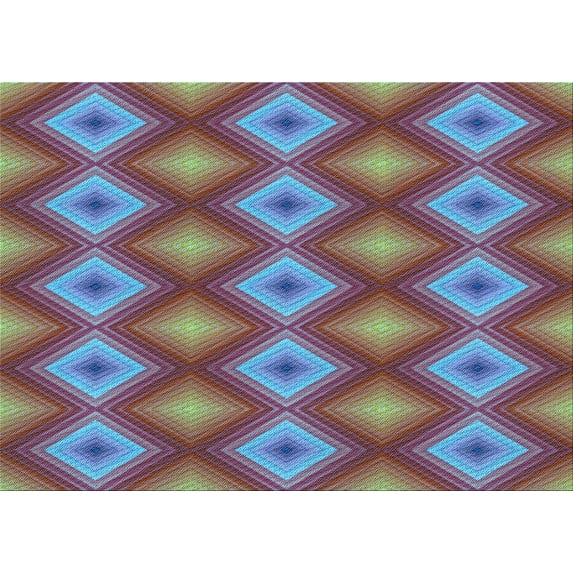 Ahgly Company Indoor Rectangle Patterned LightSlateGray or LightSlateGrey Gray Area Rugs, 4' x 6'