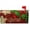 Christmas Poinsettia Flower, variant on American Flag Wooden Mailbox Cover Magnetic Mailboxes Wraps Letter Post Box Cover Decorative Standard Size 18x21 in Garden Yard Decor