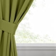 thumbnail image 3 of Superior Blackout Solid Light Filtering Grommet Curtain Panel Set, 46" x 84", Sage, 3 of 14
