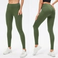 thumbnail image 3 of Women Casual Solid Plus Velvet Leggings Splice Pants Slim Pants Trousers Yoga Pants Sweatpants, 3 of 5