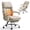 Beige with Heat & Massage, variant on EMIAH Office Chair with Foot Rest, Ergonomic Executive Office Chair with Arms, Reclining High Back PU Leather Comfy Swivel Computer Desk Chairs with Wheels and Lumbar Support for Home Office, Black