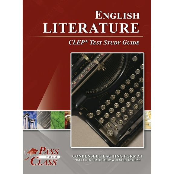English Literature CLEP Test Study Guide, (Hardcover)