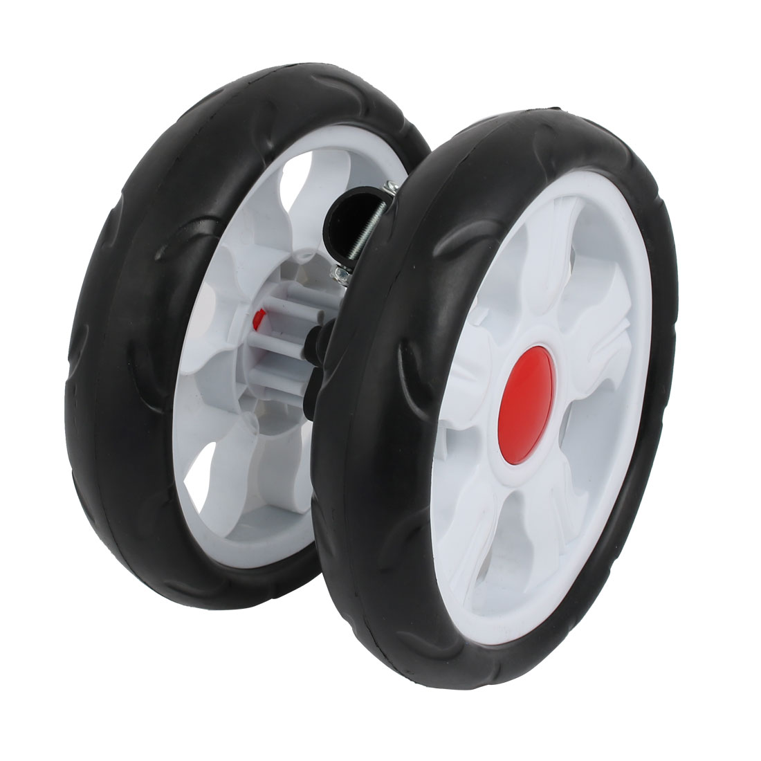 Roues De Rechange Pour Poussette 13 Cm - En Caoutchouc, Avant/arrière, Pour Yoya/Volvo Et Autres Marques