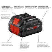 BOSCH CORE18V 8.0 Ah PROFACTOR Lithium Performance Battery for Power Tools