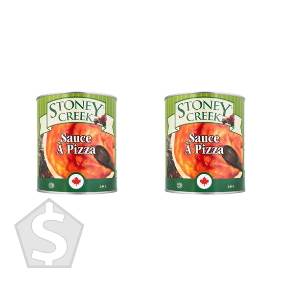 Stoney Creek Pizza Sauce, 6 × 2.84 L - Pack of 2