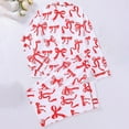 thumbnail image 4 of Pajamas for Women Elegant Valentines Sets Bow Printed Long Sleeve Top and Pants Soft Sleepwear, 4 of 6