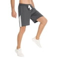 thumbnail image 5 of Purcoar Mens Athletic Shorts Cotton Drawstring Gym Running Training Workout Shorts, 5 of 9
