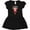 AB-Black, variant on Inktastic Monkey 1st Birthday 1 Year Old Girl Gift Baby Girl Dress