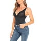 thumbnail image 5 of Body moldeador de entrepierna con tirantes ajustados de encaje para mujer, 5 of 9