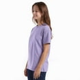 thumbnail image 2 of Couver Boys Cotton Active Short Sleeve Crewneck Shirt 1 Piece, Lavender, Large, 2 of 7