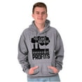 thumbnail image 5 of You Can't Breathe Profits Earth Day Unisex Plus Size Hoodie Brisco Brands 4X, 5 of 6