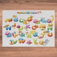thumbnail image 5 of Ambesonne Science Jigsaw Puzzle Durable Cardboard, Cartoon Alphabet, 1000 pcs, Multicolor, 5 of 5