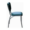 thumbnail image 3 of Richardson Seating Diner Chair with 1" Pulled Seat-Color:Green, 3 of 3
