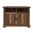 thumbnail image 4 of Walker Edison Two-Door Corner TV Stand for TVs up to 48", Reclaimed Barnwood, 4 of 10