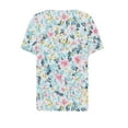 thumbnail image 3 of ATENAR Womens Shirts Soft Lightweight Shirts for Women Loose Tee Light Blue S, 3 of 5