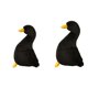 thumbnail image 1 of 2x Muñecos de peluche de pato para bebé, ideales para la cuna o como regalo de cumpleaños. 30cm Negro 40cm Blanco, 1 of 9