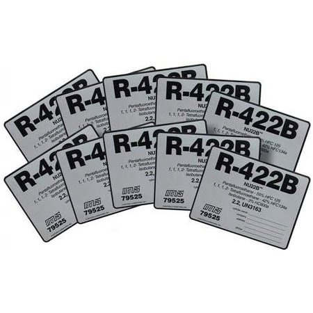 Pack, 22B / R-422B Cylinder HVAC/R Identification Labels (79525)