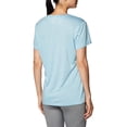 thumbnail image 3 of Under Armour Tech - Playera de Manga Corta con Cuello en V para Mujer, (490) Blizzard/White/Metallic Silver, XX-Large, 3 of 3