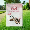 thumbnail image 3 of Every Fart is Love Note Abyssinian Guilty Face Happy Valentine's Garden Flag 12x18in Double Sided Cat Lover Kitten Owner Gifts Outdoor Decor - 01016, 3 of 5