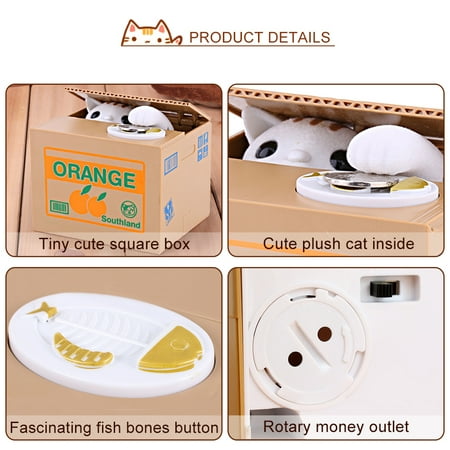 Lyumo Tirelire Chat Tirelire Chat Tirelire Automatique Voler Des Pieces Penny Cents Tirelire Walmart Canada Lyumo Tirelire Chat Tirelire Chat Tirelire Automatique Voler Des Pieces Penny Cents Tirelire Walmart Canada