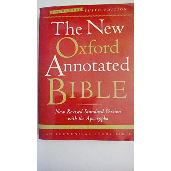 Pre-Owned New Oxford Annotated Bible-NRSV-Augmented College (Paperback) 0195288831 9780195288834