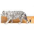 thumbnail image 2 of Zaga Toys, White Male Tiger, Hand-Painted Decorative Figurine, 2 of 4