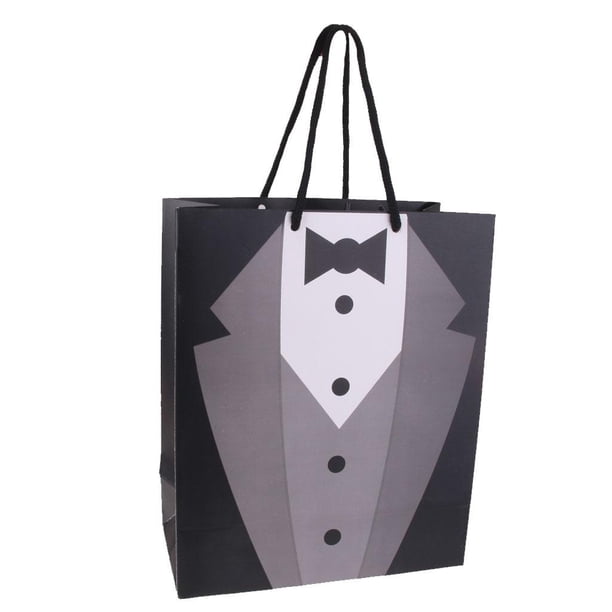 Bolsa de regalo de papel elegante y especial para padres, amantes, amigos, bodas, fiestas y desfiles. Opción B
