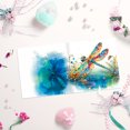 thumbnail image 4 of Tarjeta Pintura Diamantes Imitación Kit Diy Card 6 PCS Felicitación Flower para Favores Fiesta Navideña, 4 of 9