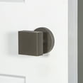 thumbnail image 2 of Viaggio Clomlnqad_Dd Motivo Solid Brass Non-Turning Two-Sided Dummy Door Knob Set - Chrome, 2 of 7