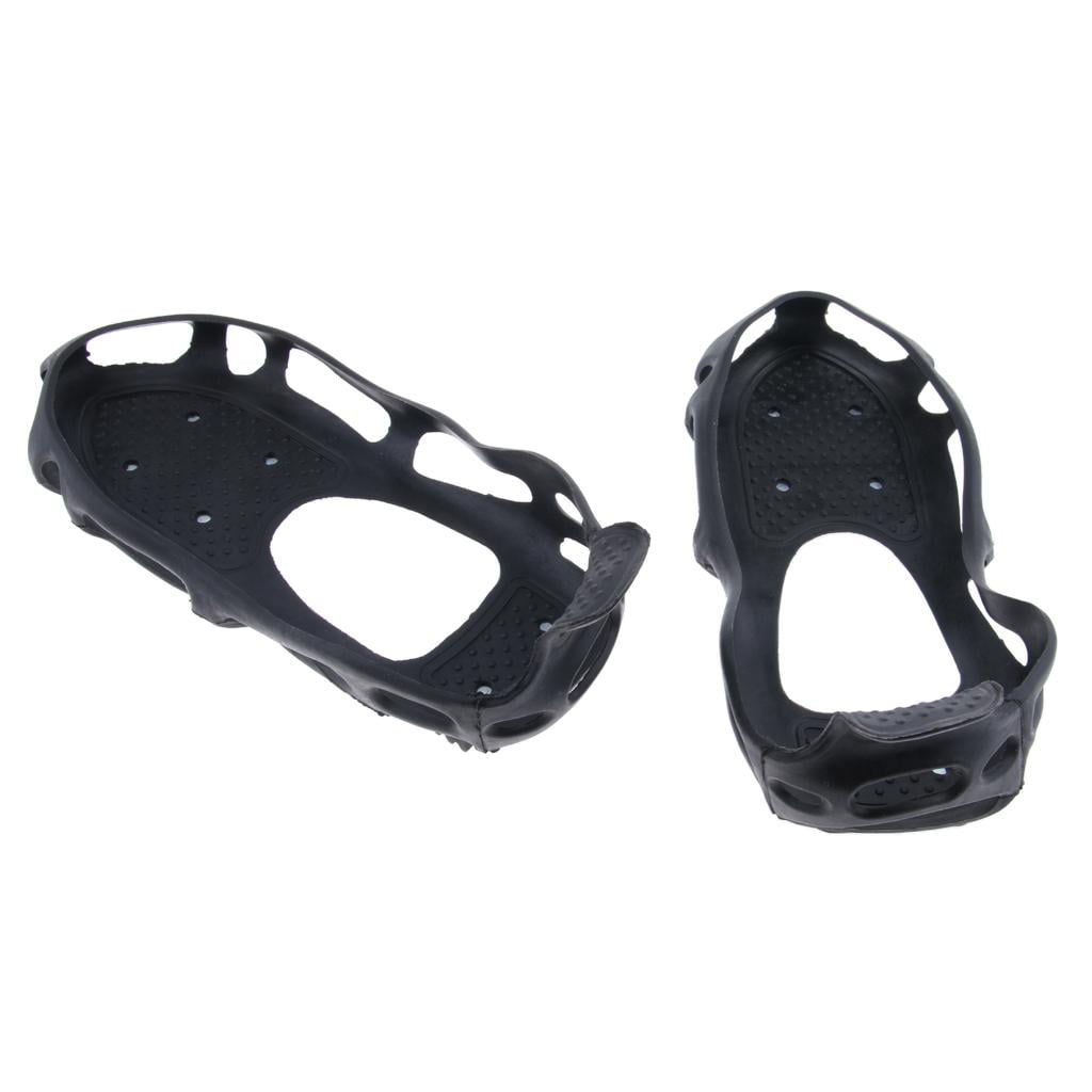 1Pair Ice Snow Boot Shoe Covers Spike Cleats Crampons Gripper Climbing Hiking CS 