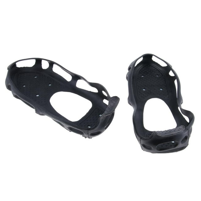 Crampones de Invierno Shamjiam Antideslizante para Escalada Cubierta de Zapatos de Spike
