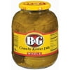 B&G Kosher Dills Crunchy Whole W/Whole Spices Pickles 46 Oz Jar
