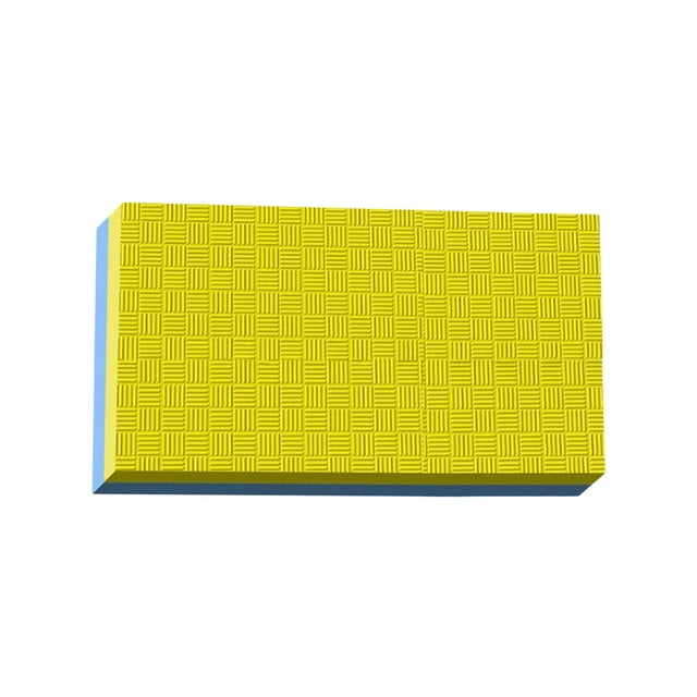 Balance Pads Ejercicio Fitness Pilates Entrenamiento de fuerza Trabajo Senior Yoga Mat Amarillo Azul48x19x4cm Zulema Almohadillas de equilibrio