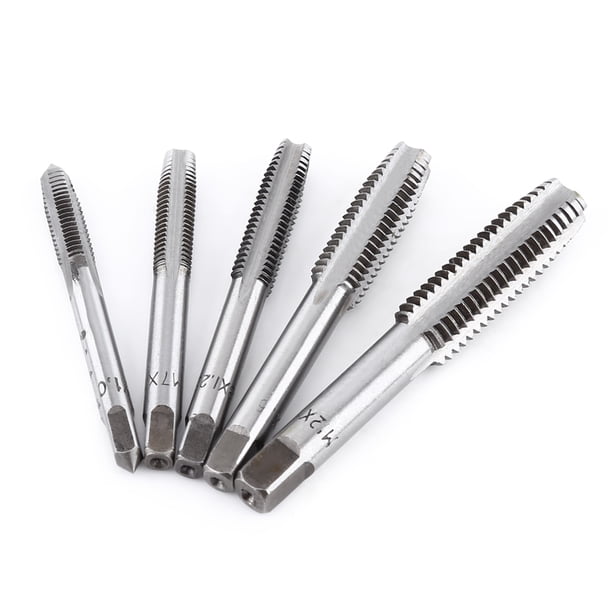 Conjunto De Toque Y Dado Métricos, 5 Grifos Y 1 Grifo De Llave De Llave De Toque Y Conjunto De Extractores De Tornillo Estándar Con Cinco Grifos De Tono De Rosca Diferentes Para