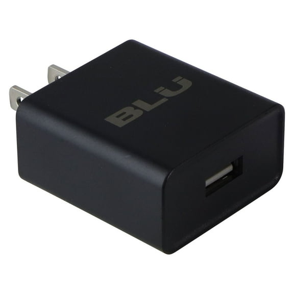 BLU Single Port USB-A Wall Charger (BP10001417, BP10001761, B10001691) - Black