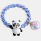 thumbnail image 3 of Gomas para el cabello Panda YONGSHENG Scrunchie con bola transparente multicolor 5 piezas, 3 of 3