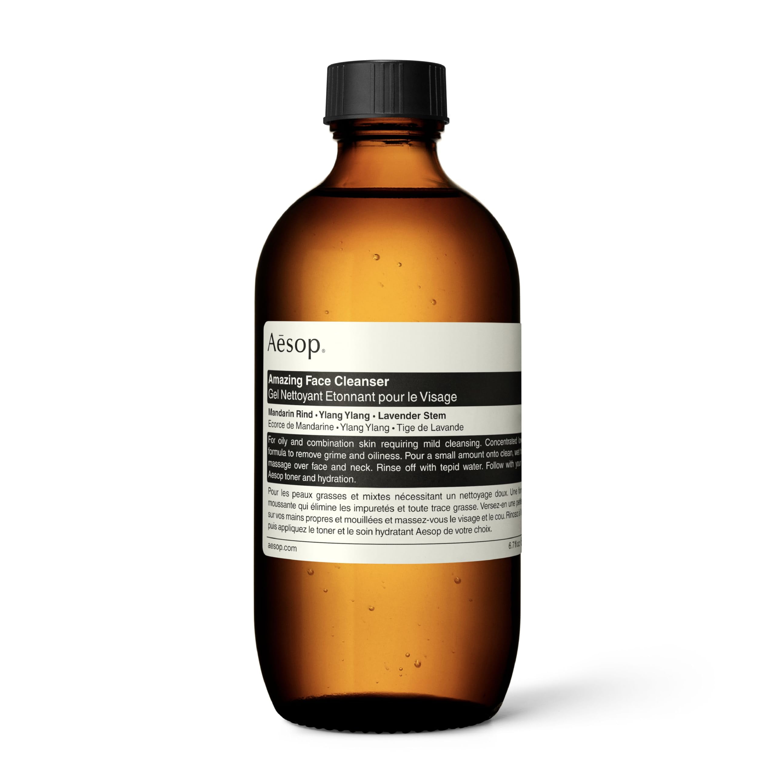 Aesop Amazing Face Cleanser | HYZ01 Non-Drying, Enhanced with Purifying Mandarin Rind | Cleanses Skin of Oil and Grime | 6.7 oz