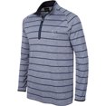 thumbnail image 1 of Greg Norman playera básica a rayas para hombre, azul, extragrande Greg Norman Camiseta básica, 1 of 1