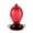Red, variant on Bdday Hummingbird Feeders for Outdoors Hanging Flower and Bird Feeder Hummingbird Feeder Large Capacity Painted Glass Feeder Bird Feeder
