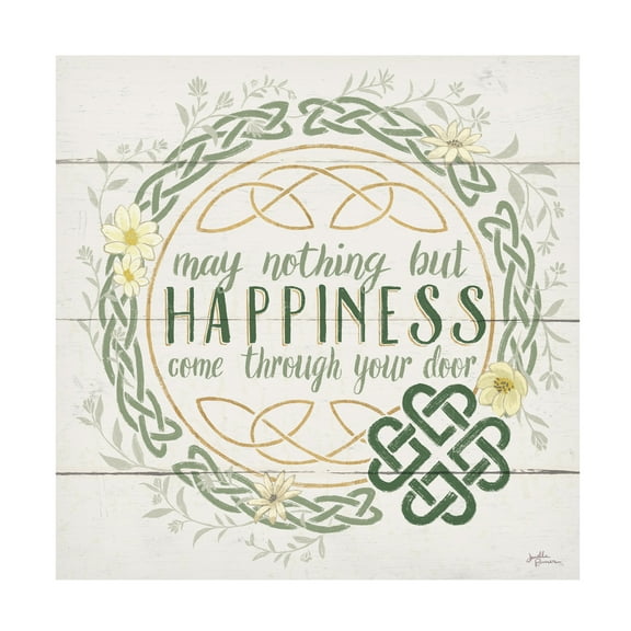 Janelle Penner 'Irish Blessing I' Canvas Art