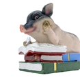 thumbnail image 2 of Billuyoard Estatua de cerdo de resina, Mini adornos de cerdito bonitos, escultura de animales para la decoración del coche del hogar Decoración del hogar No. 4 Billuyoard HA040321-04, 2 of 5