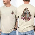 thumbnail image 4 of Our Lady of Guadalupe T-Shirt – Catholic La Virgen Graphic Tee, Virgin Mary Faith Shirt for Men & Women, 4 of 7